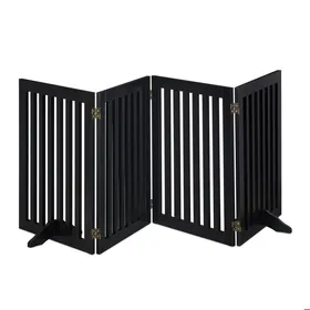 Meilleurs prix pour Relaxdays Barrière de sécurité, pliable, non fixe, 70 cm de haut, pour enfants et chiens, différents formats, noire