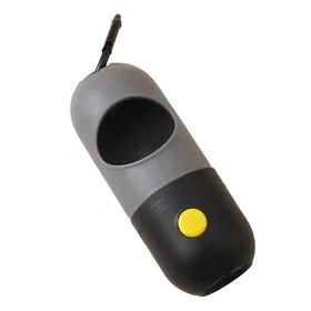 Meilleurs prix pour Distributeur de Sacs à Excréments pour Chien Grande Capacité Mains   Porte-Sacs à Déchets pour Animaux Portable avec Clip Métallique pour Promenade en Extérieur Voyage