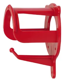 Comparer les prix de Porte bridon métal rouge - Lot de 3x Rouge