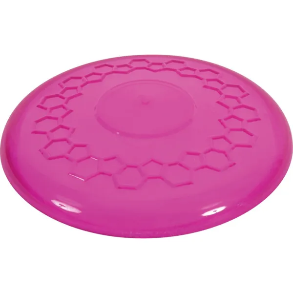 Jouet frisbee pop framboise pour chien – photo 3