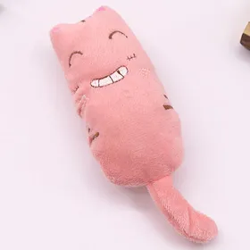 Comparer les prix de Chat de compagnie Queue mignonne Jouet en peluche doux Résistant aux morsures Menthe Jouets interactifs Type 2
