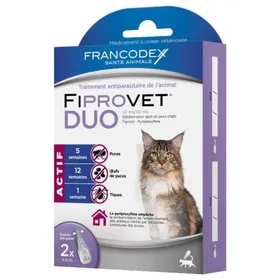 Comparer les prix de Fiprovet Duo Solution pour spot-on chat