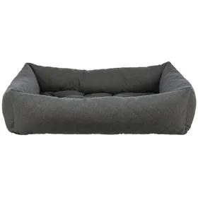 Meilleurs prix pour Panier pour chien carré Trixie Caliente - gris foncé - Gris - 120x75 cm