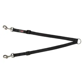 Comparer les prix de Trixie *Premium couple, M-L : 40-70 cm/20 mm, black (L, M, Chien), Collier + laisse
