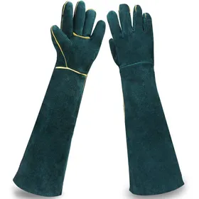 Comparer les prix de Gants manipulation animaux anti-morsures reptiles/serpents/chiens/chats/lézards/oiseaux