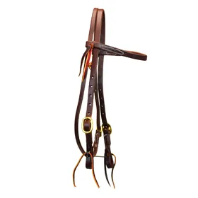 Meilleurs prix pour Frontal pour cheval à double boucle avec frontal Platinum Pro