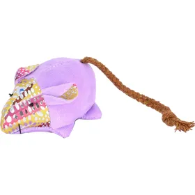 Comparer les prix de Peluche Hamster avec herbe à chat Zolia - 18,5x6x5cm