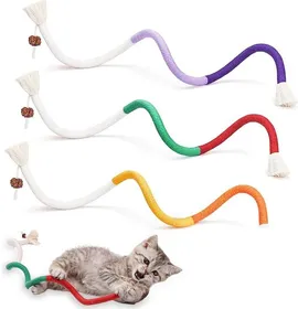Meilleurs prix pour Lot de 3 Jouet en Corde à Mâcher pour Chat Jouets de Corde pour Chat Jouet Interactif pour Soulager Le Stress Jouet Interactif
