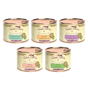 Meilleurs prix pour Terra Canis Classic lot mixte, 5 variétés - Pâtée pour chien