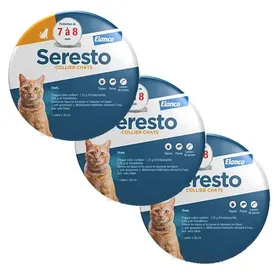 Comparer les prix de Seresto Chat Collier Antiparasitaires x 3 unités