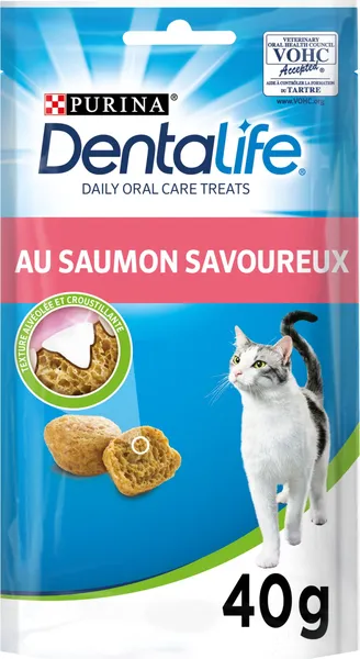 Friandises Pour Chat Adulte Au Saumon Purina - La Boite De 140g – photo 3