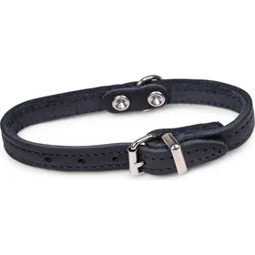 Comparer les prix de Collier cuir huilé - Collier cuir huilé noir 70cmx30mm XXL
