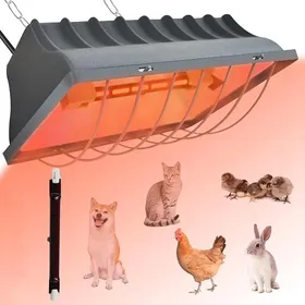 Meilleurs prix pour Chauffant Poussin Chauffage Pour Poulailler Lampe Chauffante Pour Volaille Thermostatique Pour Bétail Poussins canetons (175W)
