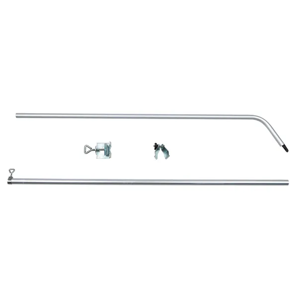 Fixation pour balustrade pour filet de protection, avec barre télescopique - pour chat – photo 3