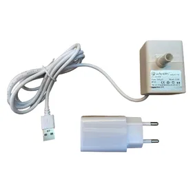 Meilleurs prix pour Fontaine à eau Lucky-Kitty en céramique 1,5 L pour chat et petit chien - micro-pompe USB avec adaptateur