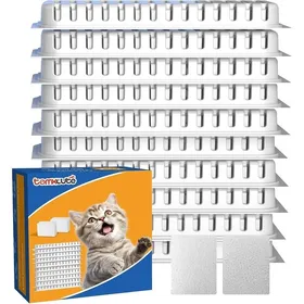 Comparer les prix de Lot de 10 Filtres et 2 Éponges pour Fontaine à Eau pour Chats Compatible avec Fontaine 3 2L pour Fontaine en Acier FONTAINE A EAU