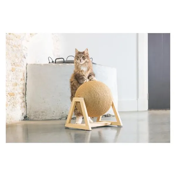 Designed by Lotte Globe à gratter sur pied pour chat Xem 34x30x35,5 cm – photo 2