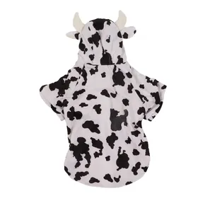 Meilleurs prix pour Vêtements pour chien Motif Vache Noir Blanc Col Lâche Confortables à Porter Vêtements Chauds pour Chien de Taille Moyenne à Grande 3XL white