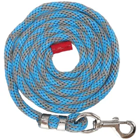 Meilleurs prix pour Corde Laisse pour Cheval Corde Tressée Multiusage pour Cheval Bétail Animal de Compagnie avec Grand Crochet en Alliage Audacieux Longueur 13 pieds blue