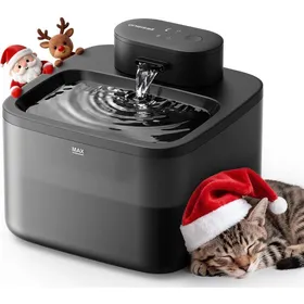 Comparer les prix de Fontaine chat 22 L sans fil pompe Silentflow 20 dB facile à nettoyer noir