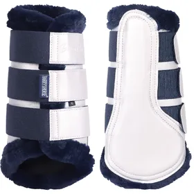 Meilleurs prix pour Guêtres pour cheval Harry's Horse Flextrainer Air Denici Cavalli Taupe