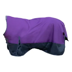Comparer les prix de Couverture Highneck HKM Glasgow 1200D 300g - Taille 125 - lila/schwarz