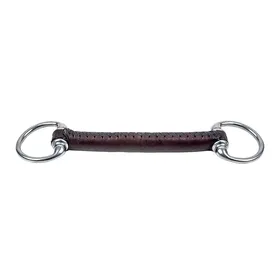 Comparer les prix de Mors olive pour cheval en cuir Trust Bradoon