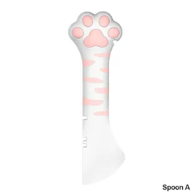 Meilleurs prix pour Cuillère en conserve multifonction pour animaux de compagnie, ouvre-bocal, mélange d'alimentation pour chiot, cuillère humide et sèche, accessoires pour chat et chien, pelle d'alimentation, vaisselle pour animaux de compagnie white