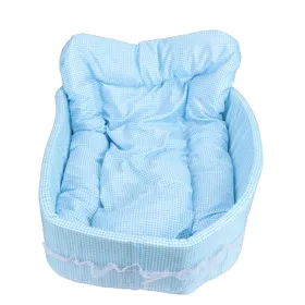 Comparer les prix de Lit pour chien mignon confortable pliable lavable pour animaux de compagnie lit doux apaisant pour chiot dormant pour la maison animalerie