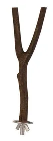 Comparer les prix de Perchoir en forme de Y en bois naturel L20cm 1,5cm de diam. Trixie - Perchoir pour Oiseau
