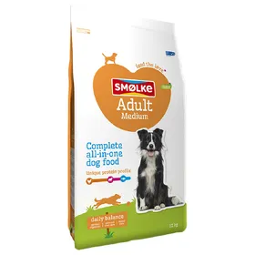 Meilleurs prix pour Smølke Adult Medium pour chien - 2 x 12 kg