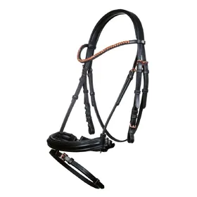 Comparer les prix de Bridon sans mors pour cheval HKM Rosegold Glamour