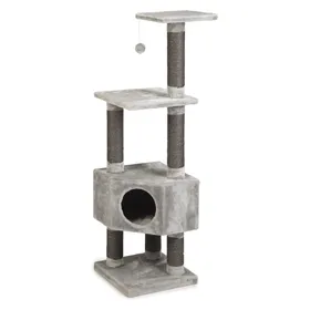 Comparer les prix de Beeztees Arbre à chat Bz Figado (135 cm, Grey), Arbre à chat