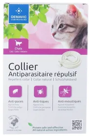Comparer les prix de Demavic Collier insectifuge pour Chat et chaton