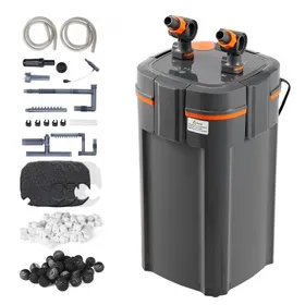 Meilleurs prix pour VEVOR Filtre d'aquarium 317 GPH, filtre à 4 étages 378,5 L, filtre interne ultra silencieux avec protection UV, filtre de puissance submersible avec fonctions multiples pour aquariums, 12 W