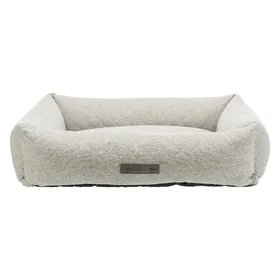 Meilleurs prix pour Trixie Noah bed, square, 120 × 75 cm, light grey (Chat, Chien), Panier pour chien + chat