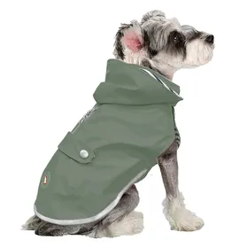 Comparer les prix de Imperméable Saint Malo pour chien Kaki - Plusieurs tailles disponibles - T35 - 30 à 35cm