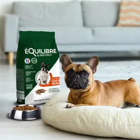 Comparer les prix de Equilibre et Instinct - Croquettes petit chien adulte volaille fraiche