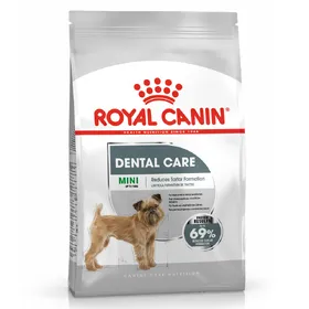 Comparer les prix de Mini Dental Care Royal Canin Croquettes pour petit chien