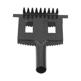 Comparer les prix de Bétail Vache Mouton Cheval Poil Antiprurigineux Peigne Râteau Brosse Toilettage Poil Fourrure Outil de Ferme black