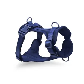 Meilleurs prix pour Colliers et laisses pour chiens violets Harnais pour chien confortable en PVC Sangle de poitrine réglable pour chiens de taille moyenne et grande Formation à la marche M