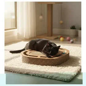 Comparer les prix de Jeu a Griffer pour Chat 42 cm Coeur avec Balle Sonore