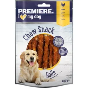 Comparer les prix de PREMIERE Chew Snack bâtonnets à mâcher Rolls Poulet 200 g