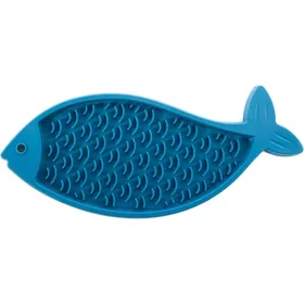 Comparer les prix de Tapis de léchage "poisson" silicone pour chat - Martin Sellier - Vert