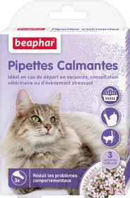 Comparer les prix de Anti-stress Chat – Beaphar Pipettes Calmantes x 3