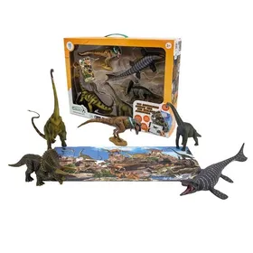 Comparer les prix de Animaux Préhistoriques - DEQUBE - Lot de 5 - Cartes Réalité Augmentée - Taille L et XL