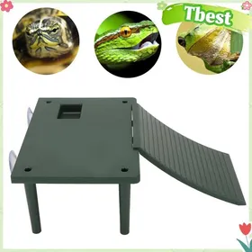 Comparer les prix de Tbest Plate-forme de repos des tortues Plateforme de repos pour tortues exercice de capacité descalade animalerie couchage
