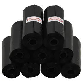 Comparer les prix de Sacs à crottes pour chiens 750 pcs noir 30x20 cm PE_2 ans garantie_39029