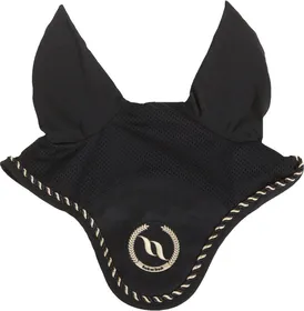 Meilleurs prix pour BACK ON TRACK Bonnet Night Collection noir pour cheval