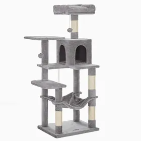 Meilleurs prix pour Feandrea Balu (143cm, Gris), Arbre  chat